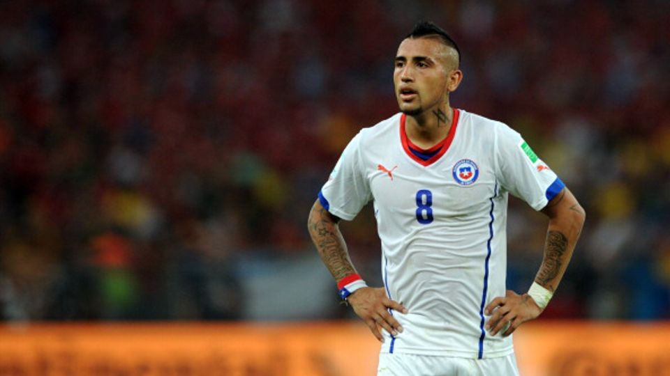 Arturo Vidal. Copyright: &copy; Bayu Pandu Arisma/INDOSPORT-GETTY IMAGES